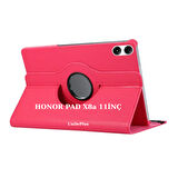 Honor Pad X8a 11inç Kılıf Dönen Tablet Kilifi Ekran Koruyucu+Kalem (HonorPad X8/X8 Pro Değildir)