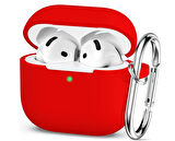 Apple Airpods 4. Nesil Uyumlu Kılıf Standart Yumuşak Silikon Kılıf