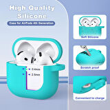 Apple Airpods 4. Nesil Uyumlu Kılıf Standart Yumuşak Silikon Kılıf
