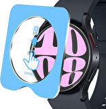 Samsung Galaxy Watch FE 40mm Kolay Uygulama Aparatlı Cam Ekran Koruyucu 01