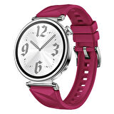 Huawei Watch GT 5 Pro 42mm/ GT 5 41mm/GT 4 41mm Kordon Prizma Fluoroelastomer Strap Kauçuk Kayış 129