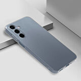 Samsung Galaxy S24 FE Kılıf Şeffaf Silikon Hibrit Case Kapak