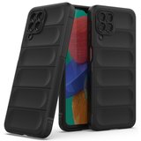 Samsung Galaxy M33 Kılıf Elde Tutma Kolaylıkla Kaydırmaz Kenar Line Dizayn Optietnik Kapak