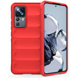 Xiaomi Mi 12T Pro Kılıf Elde Tutma Kolaylıkla Kaydırmaz Kenar Line Dizayn Optietnik Kapak