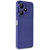 Oppo A3 2024 Kılıf Karbon Silikon Case Kapak