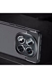 Xiaomi Redmi Note 14 Pro Plus Kılıf Karbon Silikon Case Kapak