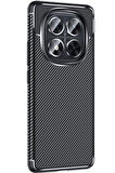 Xiaomi Redmi Note 14 Pro 5G / Poco X7 5G Kılıf Karbon Silikon Case Kapak
