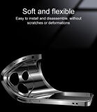 Xiaomi Redmi Note 14 4G Kılıf Şeffaf Silikon Hibrit Case Kapak