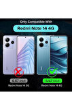 Xiaomi Redmi Note 14 4G Kılıf Karbon Silikon Case Kapak