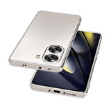 Xiaomi Poco X7 Pro Kılıf Şeffaf Silikon Hibrit Case Kapak
