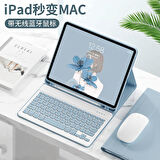 Apple iPad 11.Nesil A16 11inç/10.Nesil 10.9inç Kılıf Kablosuz Klavyeli Kılıf Mobax Türkçe Klavye