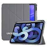 Apple iPad Air 11inç M2/M3 2025-2024 Kılıf Kalem Şarj Bölmeli Case