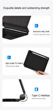 Samsung Galaxy S9 FE / S9 / S7 / S8 Klavyeli Kılıf Magic Keyboard Touchpad Aydınlatmalı Klavye