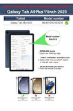 Samsung Galaxy Tab A9 Plus X210 X216 X218 Kılıf Handle Ring Yüzüklü Amour Tank Case Fuji
