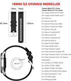 Huawei Watch GT 5 Pro 42mm/ GT 5 41mm/GT 4 41mm (18mm uyumlu) Kordon Çift Mıknatıslı Milano Loop Metal Kordon