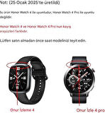 Honor Watch 4 Kordon Spor Silikon Kordon Mix