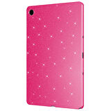 Samsung Galaxy Tab A9 Plus 11inç Tablet Kılıfı Işıltılı Parlak Görünüm Koton Case X210 X216 X218
