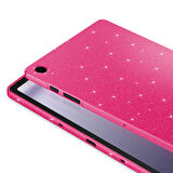 Samsung Galaxy Tab A9 Plus 11inç Tablet Kılıfı Işıltılı Parlak Görünüm Koton Case X210 X216 X218