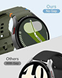 Huawei Watch 3 GT GT2 GT2e GT3 GT4 GT5 Pro 46mm Ultimate SE Elite Kordon Dekoratif Örgü Çizgili Spor Silikon Kayış