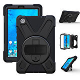 Lenovo Tab M10 3. Nesil TB-328FU T610 Kılıf Defender Askılı Zırhlı Tank Case