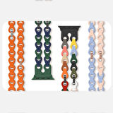 Apple Watch 10 42mm - 38/40/41mm Kordon Silikon Örgü Ayarlanabilir 2/3/4/5/6/se/7/8/9