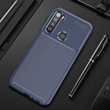 Xiaomi Redmi Note 8 Kılıf Karbon Silikon Case
