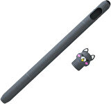 Apple Pencil 2. Nesil Uyumlu Koruyucu Silikon Kılıf Kaydırmaz Sevimli Kedi Figürlü (KALEM DEĞİLDİR!)