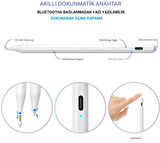 iPad 11/10.Nesil A16 9/8/7 10.2 Air/Pro 4/5/6 11/13inç Uyumlu Avuç Içi Reddi Dokunmatik Çizim Kalemi PEN16