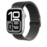 Apple Watch 10/11 Serisi 46mm Kordon Gerçek Titanyum Hasır Metal Band 100