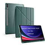 Samsung Galaxy Tab S10 FE+ Plus Kılıf Kalem Bölmeli Trifolding Case X620 X626