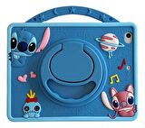 Samsung Galaxy Tab A9 8.7inç X110 X113 X115 X117 Kılıf Cute Dolls Standlı Eğlenceli 3D Karekterli Çocuk Kılıfı