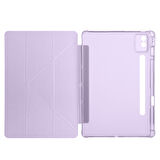 Lenovo Idea Tab Pro 12.7inç TB-373FU Kılıf Kalem Bölmeli Trifolding Case