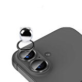 Apple iPhone 17 Işık Yansıma Önleyici 0.3mm AR Kaplama Mikro Kamera Lens Koruyucu