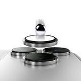 Apple iPhone 17 Pro Max Işık Yansıma Önleyici 0.3mm AR Kaplama Mikro Kamera Lens Koruyucu