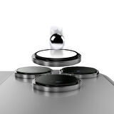 Apple iPhone 17 Pro Max Işık Yansıma Önleyici 0.3mm AR Kaplama Mikro Kamera Lens Koruyucu