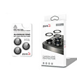 Apple iPhone 17 Pro Premium Safir Parmak İzi Bırakmayan Anti-Reflective Kamera Lens Koruyucu CL-12