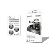Apple iPhone 17 Pro Max Premium Safir Parmak İzi Bırakmayan Anti-Reflective Kamera Lens Koruyucu CL-12