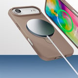 Apple iPhone 11 Kılıf M-safe Şarj Özellikli Standlı Zore Samara Kapak