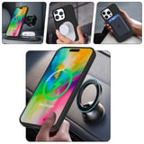 Apple iPhone 11 Kılıf M-safe Şarj Özellikli Standlı Zore Samara Kapak