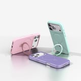 Apple iPhone 14 Pro Max Kılıf M-safe Şarj Özellikli Standlı Zore Samara Kapak