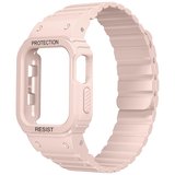 Apple Watch 10/11 Serisi 46mm Kordon Armour Defens Kasa Koruyuculu Silikon Band 142
