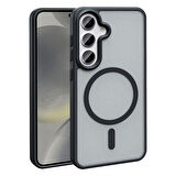 Samsung Galaxy A56 / A36 için Magsafe ile uyumlu Kılıf Mat Yüzey Sio Kapak