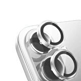 Apple iPhone 16 Işık Yansıma Önleyici 0.3mm AR Kaplama Mikro Kamera Lens Koruyucu