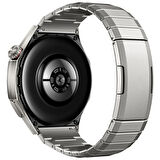 Huawei Watch GT 6/5/4/3/2 Pro 46mm (22MM) Kordon Metal Titanyum Saate Orjinal 1e-1 Uyum+Kısıltma Apratı