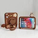 Xiaomi Redmi Pad SE 8.7nç Kılıf Cute Dolls Standlı Eğlenceli 3D Karekterli Çocuk Kılıfı