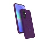 Samsung Galaxy A26 Kılıf Slikon M-safe Şarj Uyumlu Silikon Standlı Regal Kapak