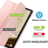 Samsung Galaxy Tab A9 8.7inç Kılıf New PU Deri Smart Standlı Case Uyku Modlu X110 X115 X117