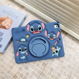 Samsung Galaxy Tab A11 Plus / A9 Plus 11inç X230 X210 Kılıf Cute Dolls Standlı Eğlenceli 3D Karekterli Çocuk Kılıfı