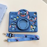 Samsung Galaxy Tab A11 / A9 8.7inç Kılıf Cute Dolls Standlı Eğlenceli 3D Karekterli Çocuk Kılıfı X110 X130