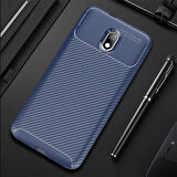 Xiaomi Redmi 8A Kılıf Karbon Silikon Case